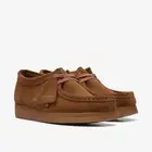 Clarks Women's Originals Wallabee Cola Suede Leather 26168668 Brand New