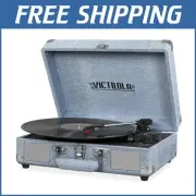 Upgraded Vintage Turntable with Bluetooth Speakers – Perfect for Music Lovers