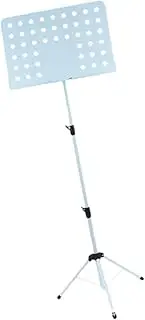 Frediuo Folding Music Stand Zither Music Rack Professional Music Book Stand Sheet Music Stand for Saxophonists Violinists Musicians