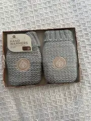 Hand Warmers With Reusable Click And Heat Gel Gads 2 Pack Grey Aroma Home