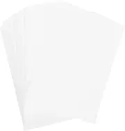 100pcs White Cardstock Blank Index Cards for Study Office Home Use Note Taking Flashcards Compatible with Pencils Pens Markers Versatile Learning Supplies