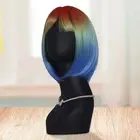 Mannequin Manikin Head Styling Making Display Holder for Wigs Necklace Black