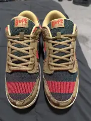 BAPE Sta “Freddy Kruger’s” Indio Studio Size 12 US; 11 UK; EUROPE 46; CM 30 NIB