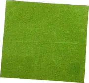 Didiseaon Artificial Turf Grass Mat Simulation Faux Outdoor Tall Grass Turf Adorn Material Lifelike Simulated Garden Grass Backyard False Grass Supply Fake Grass for Balcony Green Plastic