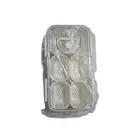 Set of 2 Snackle Box Containers With Tableware Storage Divided Tray with Lid