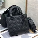 『二手精品』 DIOR 迪奧 LADY DIORMY ABC 小號 啞光磨砂小牛皮戴妃包 斜挎包 肩背包 手提包