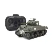 Tamiya 48217 1/35Rc American M4A3 Sherman Tank With Dedicated Radio