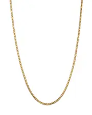 Bloomingdale's Fine Collection Men's Franco Link Chain Necklace in 14K Yellow Gold, 22