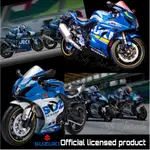 壓鑄微型摩托車 SUPERBIKE SUZUKI GSX-R1000 1:12 比例