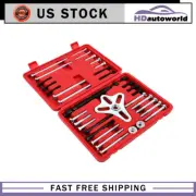 46pcs Harmonic Balancer Gear Puller Tool Kits Steering Wheel Crank Shaft Pulley