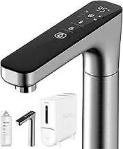 Philips Reverse Osmosis Tap Water Station. Aquaporin Inside. 800 GPD. Hot and Ambient. TDS-Monitor. NSF 58 372. Watermark. Removes PFAS, Fluoride, etc. (Brushed Nickel)
