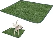Toddmomy Dogpee Pads Pet Pee Mat Decorative Grass Pad Wear-Resistant Fake Grass Dog Accessory Large Dog Pad