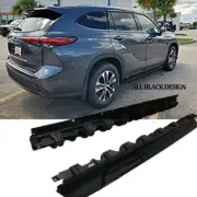 Fits for Toyota Highlander XU70 2020-2023 Black Side Step Nerf Bar Running Board
