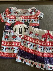 Peter Alexander Disney Jnr, size 10 t-shirt + shorts Set Mickey RRP 69.96 BNWT