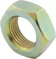 Allstar Jam Nut 7/16-20 in Left Hand Thread Steel Zinc Oxide Set of 10 18257-10