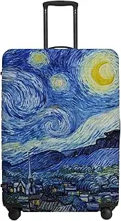 [URBEST] Luggage Cover Protector Suitcase Anti Scratch Dirt Covers, Starry Night, L(27"-30" Suitcase)