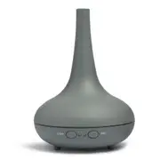 Milano Decor 200ml Ultrasonic Aroma Portable Oil Diffuser 15x20cm Matt Grey