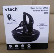 NEW VTech VH6220 Over The Ear Office Wireless Headset, HD Voice, Noise Canceling