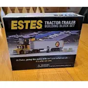 Estes express 2023 truck trailer building block set holiday exclusive 329 piece