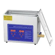 YOPOWER 6.5L Ultrasonic Cleaner Machine with Heater and Timer, Portable Stainless Steel Industrial Machine for Parts or Glasses
