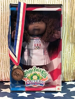 Wrestling Olympics 1996 Cabbage Patch Kids Tennis Olympikids Irina Deirdre