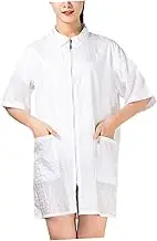 Hair Dyeing Clothes Hairdresser Uniform Comfortable Breathable Easy to Clean Quick Drying Salon Home Use (Size L)