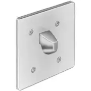 Presale Bradley Security Sa31 Towel Hook Front Mounted - Silver 140Mmwx140mmh