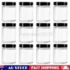 12/24pcs Glass Jars with Lid Food Storage Mini Jam Bottles Container Jar 150ML