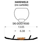 Woodys Top-Stock Hard Surface Bar Carbide Runners for 2008-2010 Ski-Doo Summit