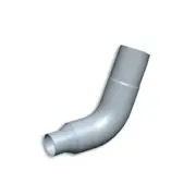Chrome 6 To 5 Inch 58 Degree Exhaust Elbow For Peterbilt 379 & 378