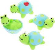 PHENOFICE 4pcs Cute Mini Resin Turtle Figurines for Home Decor Workstation Shelf and Decoration Charming Turtle Collectibles Vibrant Colors and Intricate Details
