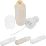NULYLU Reusable Plastic Spray Bottles 60ml Empty Bottles Pump for Travel Home Use