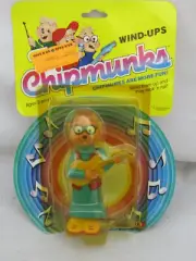 VTG 1983 NEW - Chipmunks Wind-Ups Simon Figure Ideal 48001