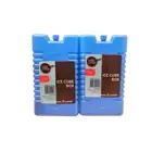 2 x Ice Brick Reusable Freezer Ice Cube Med Slim Cold Foods Drinks Cooler Lunch
