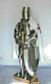 Steel Templar Full Body Armor Medieval Wearable Knight Armor Suit Crusader