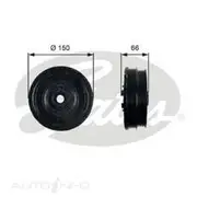 Gates Crankshaft Pulley - TVD1068