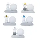 Decorative Spacemans Lamp Astronauts Tabletop Ornament for Dreamys Night Setting