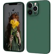 MCC iPhone 13 Pro Max Soft Silicone Shockproof Case Cover Apple ProMax [Dark Green]