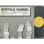 ANPING RECORDS🎧 BERTOLD HUMMEL 《無伴奏小提琴》 真實的擦弦感令人著迷, 測試小提琴的好盤