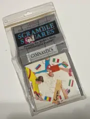 GYMNASTICS Scramble Squares Puzzle 9 Piece Brain Teaser Logic Game NEW