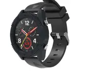 Unique Personality Multiple Color Choices PC Protective Case Cover Protector Frame for Huawei Watch GT-Black