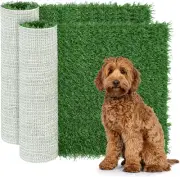 GLOBREEN Dog Grass Pee Pad, 2 Packs Replacement Artificial Grass Patch for Po...
