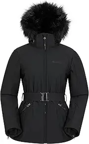 Mountain Warehouse Grove Womens Thermal Padded Jacket - Water-resistant, Front Pockets, Full-Zip