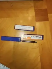 7/64" end mill 4 flute double end milling machine