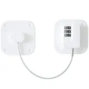 Heavy Duty Combination Fridge Lock, Child or Baby Proofing Lock for Cabinets, Closets (2 Pack)