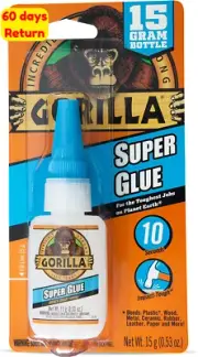 15 g Super Glue Instant Adhesive for Strong Bonding Crafts and Repairs