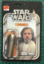 SEALED Luke Skywalker Ahch To Killer Bootlegs Battle Babies Star Wars Figure