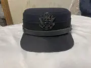 WWI US Army M1912 Officer’s Visor Cap | Replica Dress Hat | WW1 Military