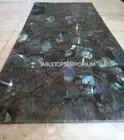 Labradorite Stone Table Top for Coffee Table Table Bed Side Art Table Top