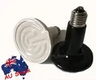 50-200W Ceramic Infrared Heat Emitter Lamp Reptile Chicken Brooder Incubator220V